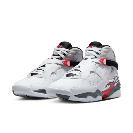 Nike Men's Air Jordan 8 Retro "White and True Red" 305381-100