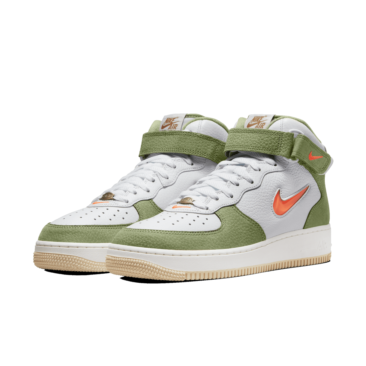 NIke Air Force 1 Mid Olive Green DQ3505 100 groovyshoes
