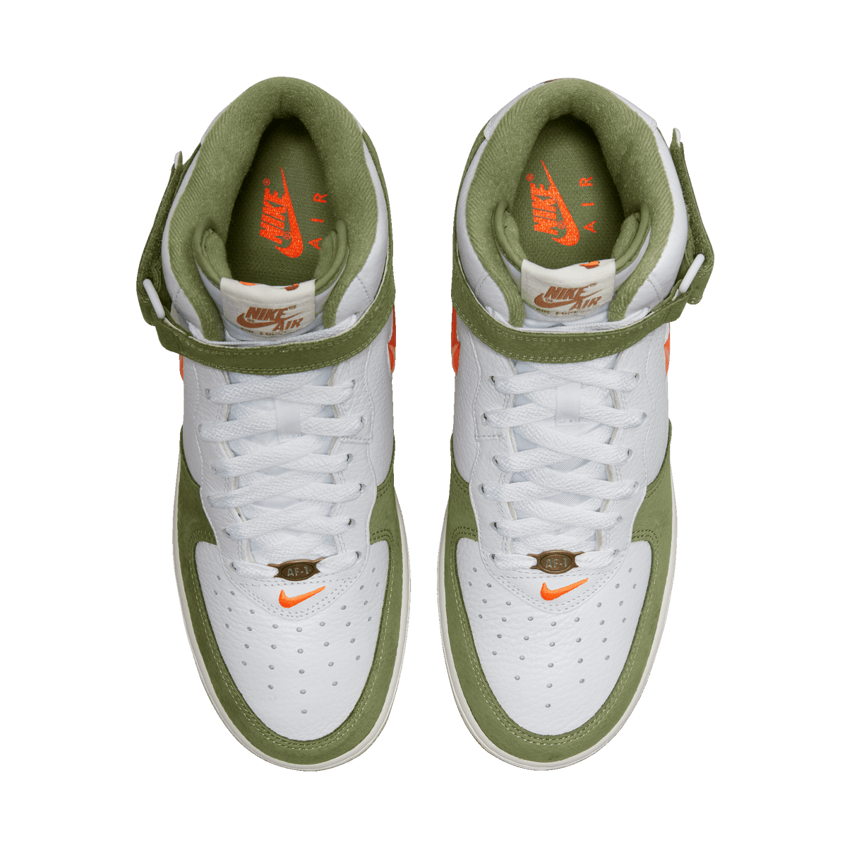 NIke Air Force 1 Mid Olive Green DQ3505 100 groovyshoes