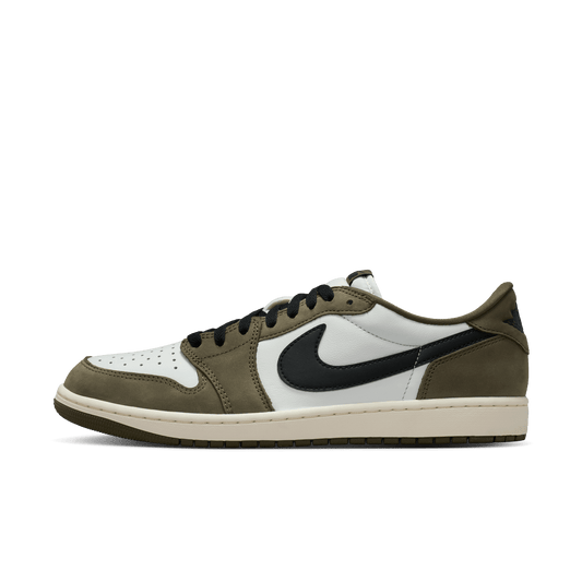 Nike Men's Air Jordan 1 Retro Low "Medium Olive and Summit White" HQ6998-200