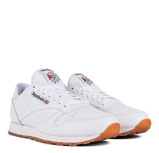 REEBOK MEN CLASSICS CLASSIC LEATHER White/Gum (49797) TORONTO CANADA