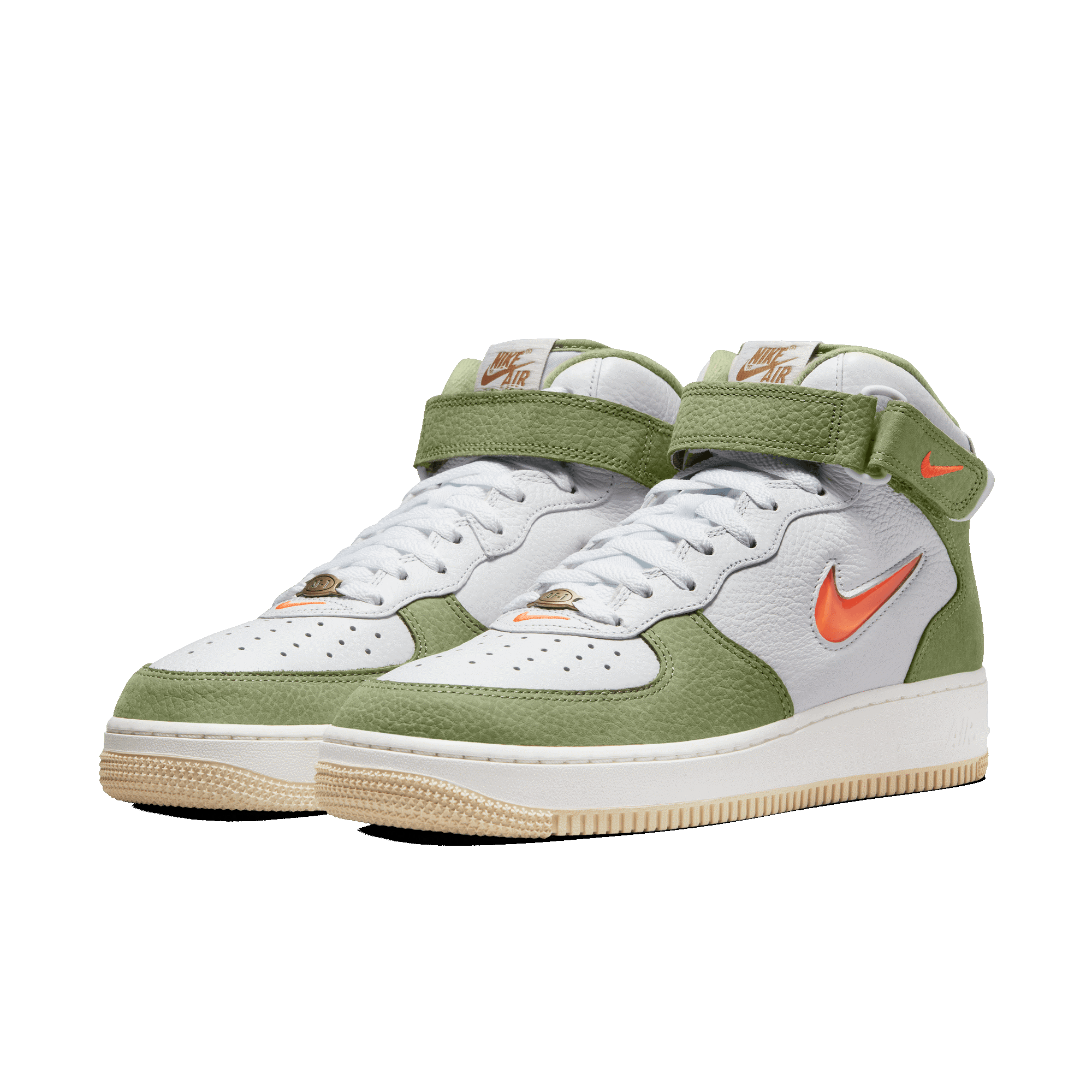 NIke Air Force 1 Mid Olive Green DQ3505 100 groovyshoes