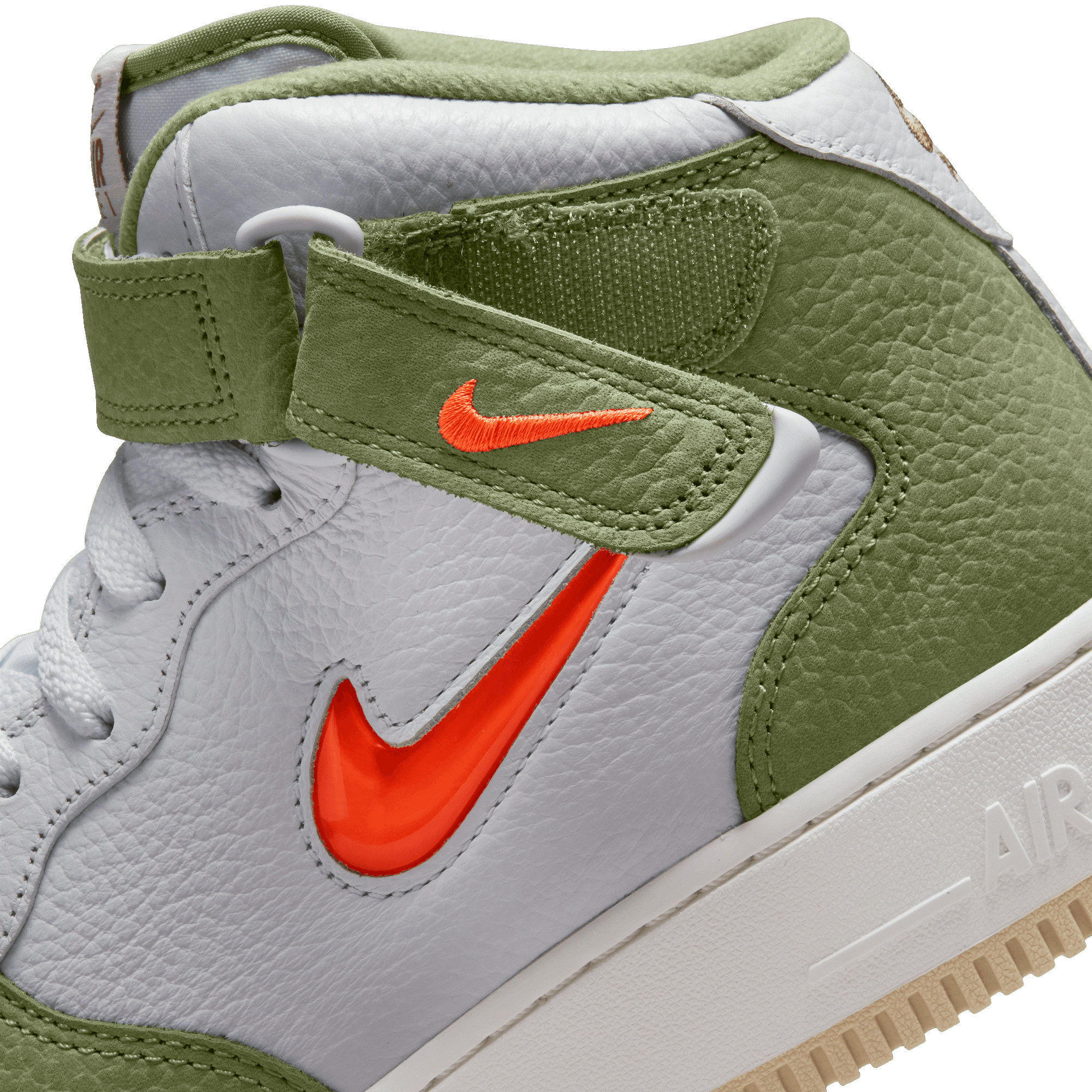 NIke Air Force 1 Mid Olive Green DQ3505-100