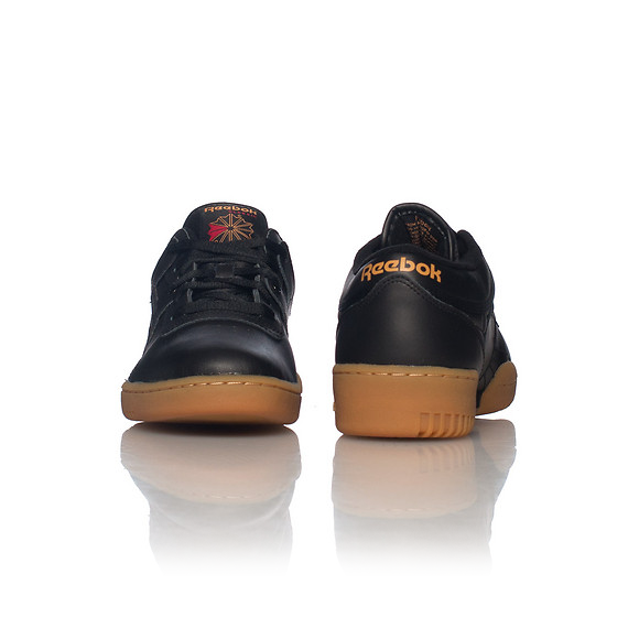 REEBOK MEN CLASSICS WORKOUT LOW Black/Gum 67107 GROOVY SHOES TORONTO