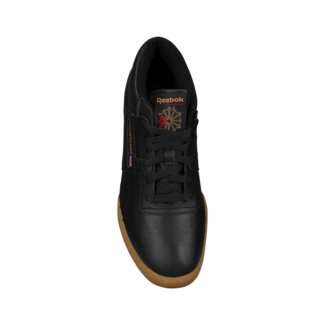 REEBOK MEN CLASSICS WORKOUT LOW Black/Gum 67107 TORONTO CANADA