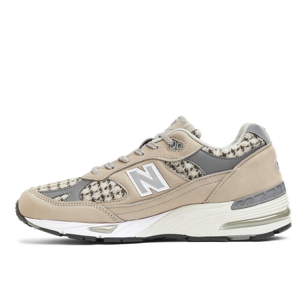 New Balance Made in UK M991-HT v1 Beige with Grey and Green
