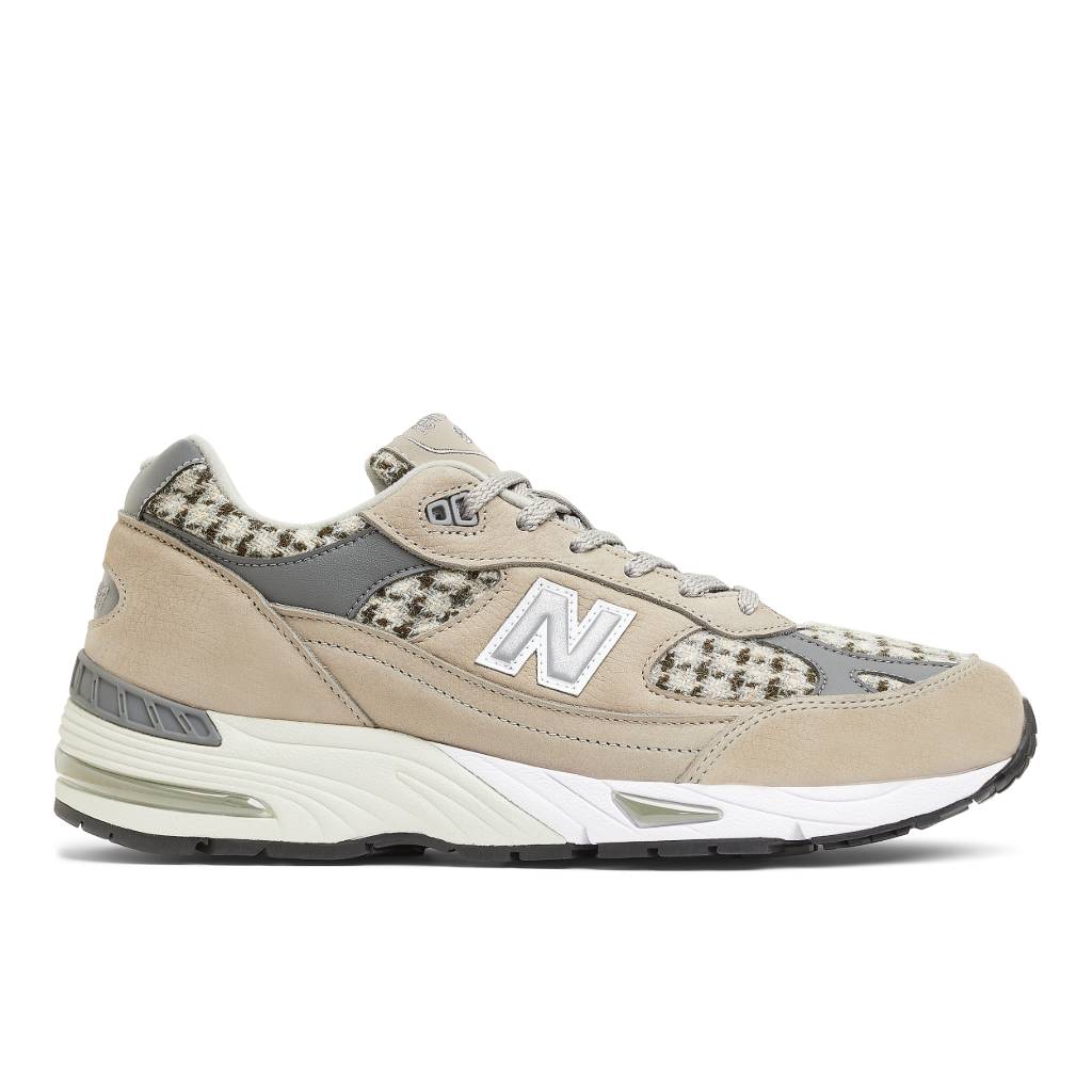 New Balance Made in UK M991-HT v1 Beige with Grey and Green
