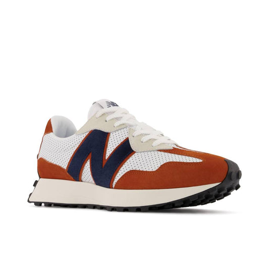 New Balance MS327-PR v1 White with Natural Indigo